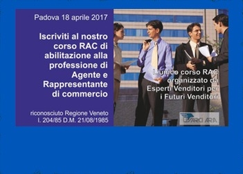 Padova, 18 aprile inizio corso propedeutico all'attivitÃ  di agente