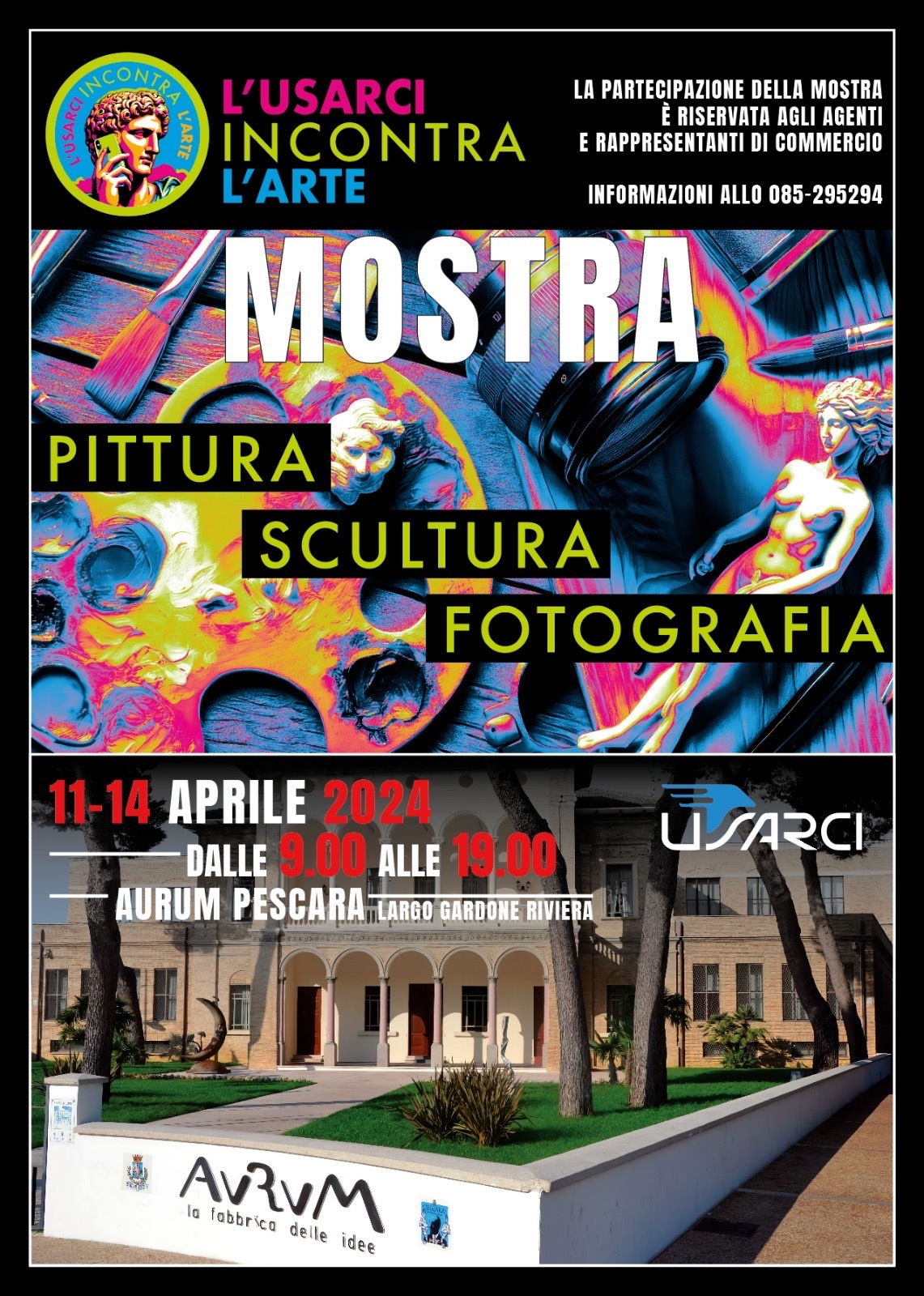 Usarci incontra arte